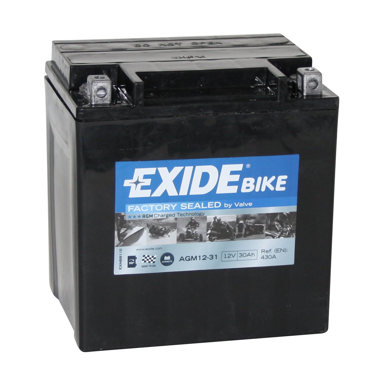 Batéria Exide YIX30L 12V 30Ah 430A SLA12-31