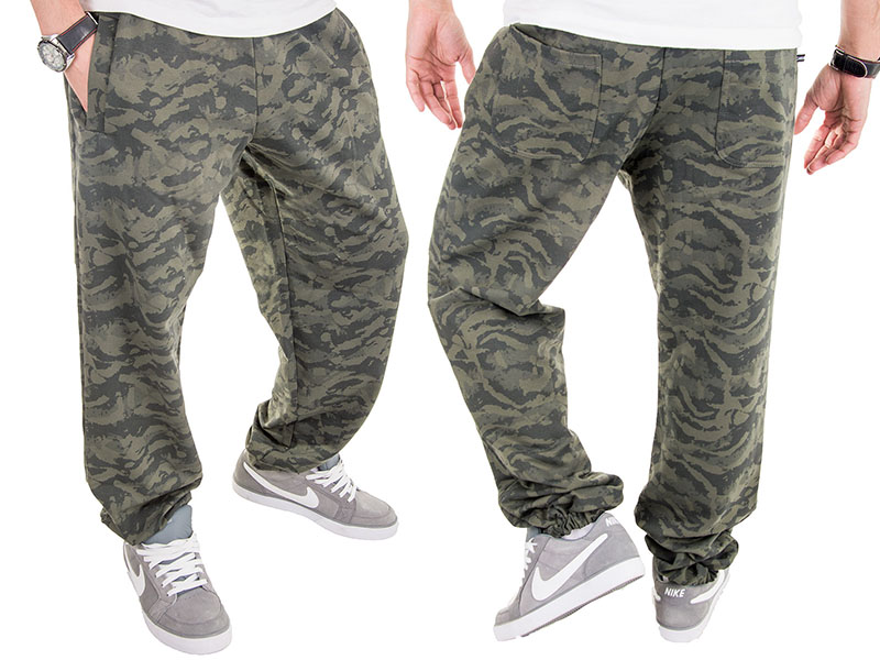 

Spodnie Męskie Dresy Army Moro Joggery Baggy XXL