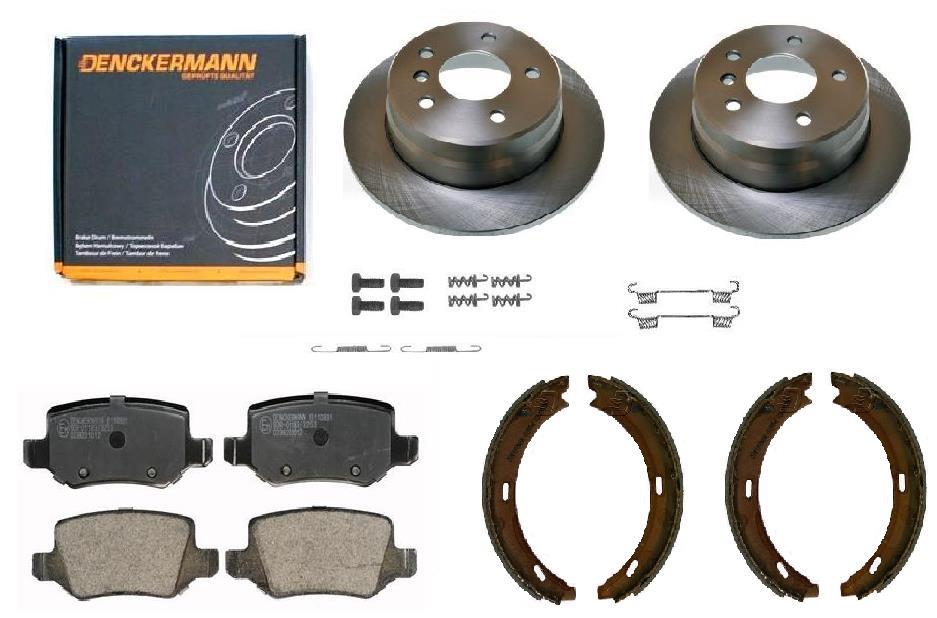 

Tarcze Klocki Szczęki Mercedes B Klasa W245 Tył