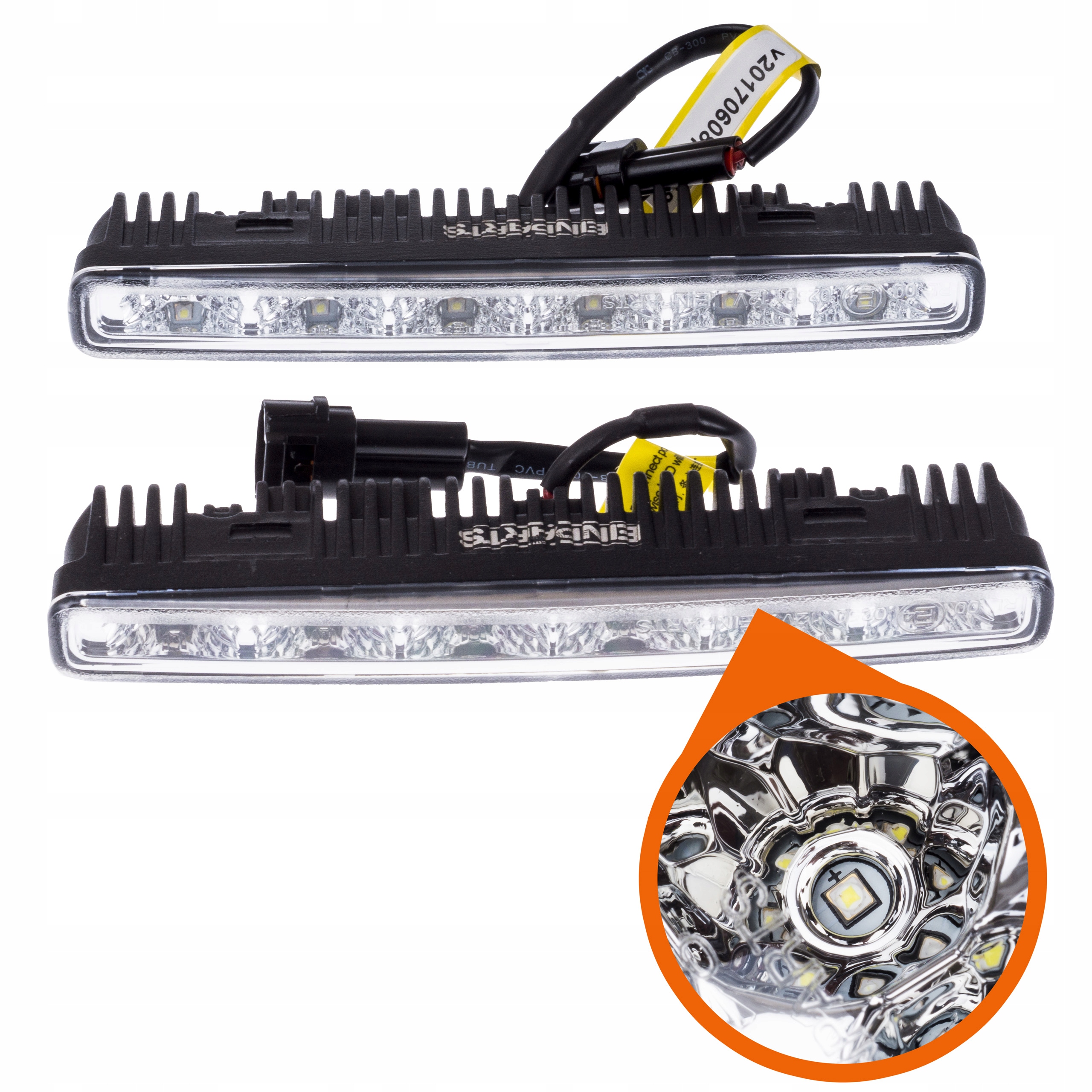 DRL EINPARTS OSRAM LED 1200lumen LAMPY DZIENNE Weight with packaging 2 kg