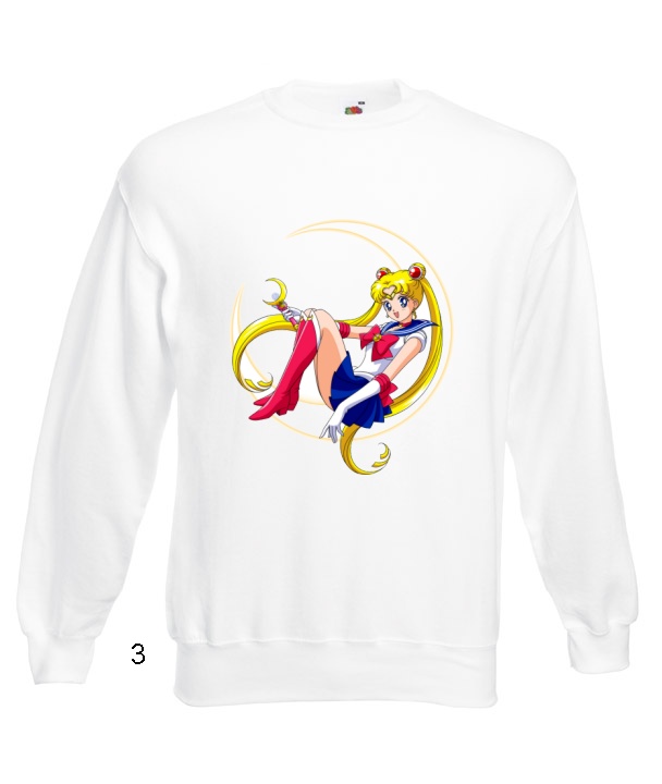 

Ciepłe Bluzy Czarodziejka z Księżyca Sailor Moon