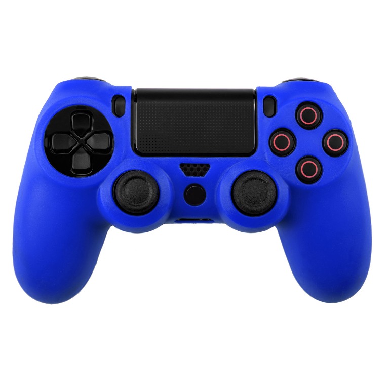 

Silikonowy pokrowiec na pad PS4 niebieski