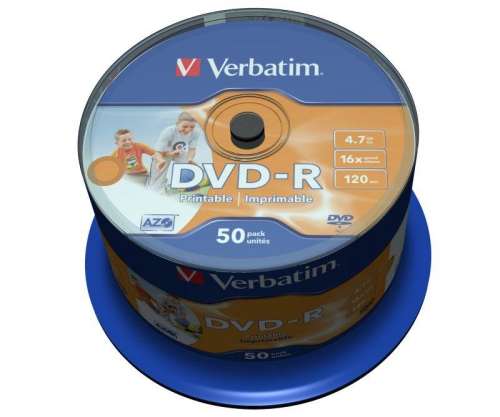 VERBATIM DVD-R PRINTABLE cake 100 Warszawa NO ID