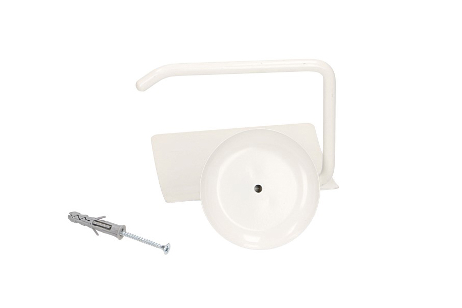 UCHWYT NA PAPIER TOALETOWY PODAJNIK BIAŁY WIESZAK Marka Primpol