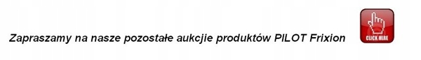 WKŁAD PILOT FRIXION ŚCIERALNY,WYMAZYWALNY 0,7 3szt Marka PILOT
