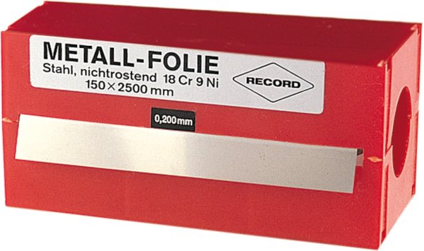 

Folia Metalowa 150x2500x0,250 Record Stal Niestop