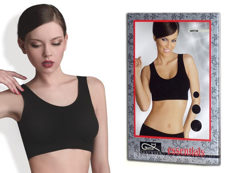 

biustonosz Sportowy Gatta Sport Top czarna L