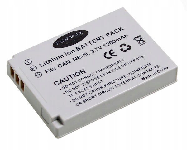 

Akumulator Canon NB-5L 800IS SD700 Is SD800 Is