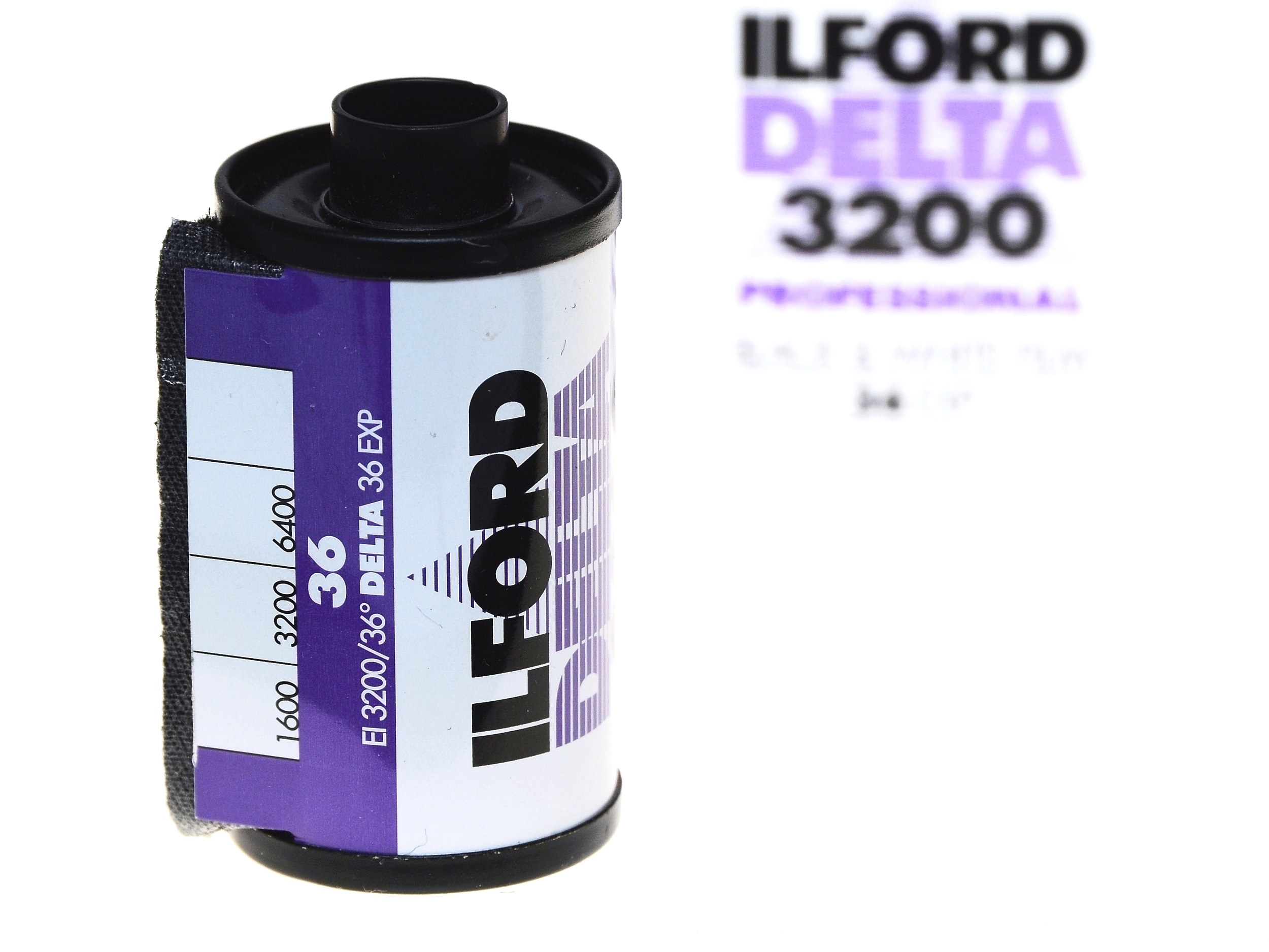 

Ilford Delta 3200/36 czarno biały film klisza Bw