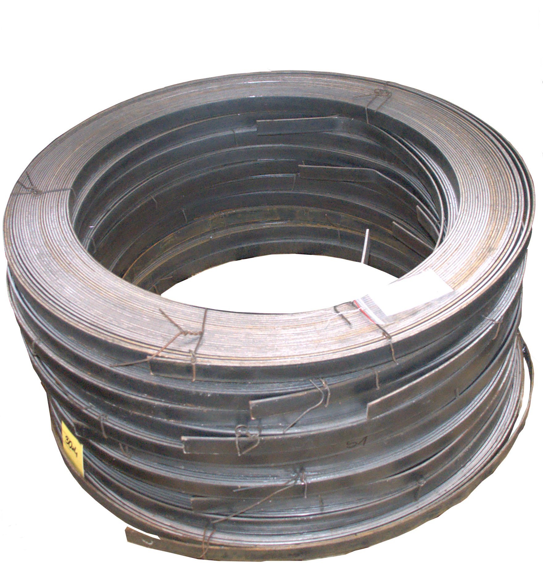 BEDNARKA CZARNA 50x2 TAŚMA STALOWA ODGROMOWA METRY