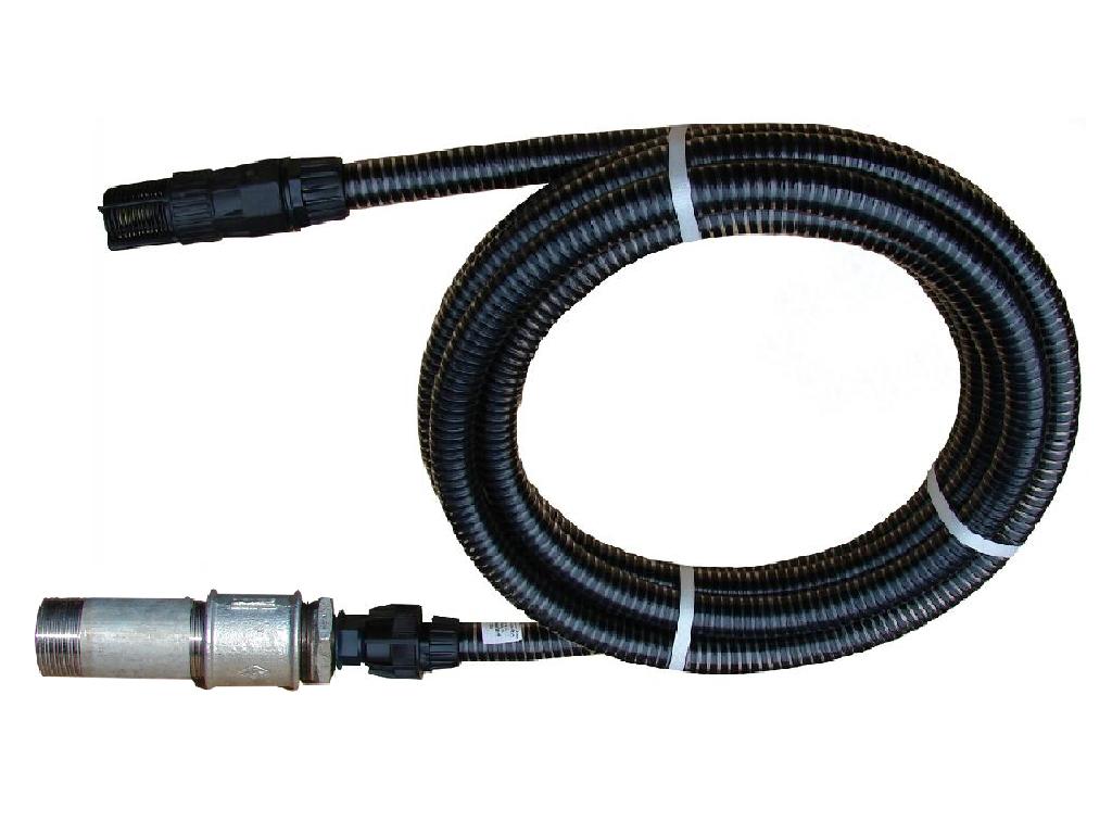 WĄŻ 1"- 5/4"ssący 7m + kosz i zawór akc