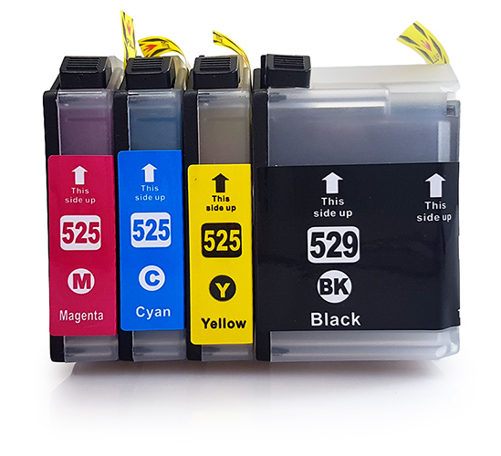 

Tusz Do Brother LC529XL LC525XL J200 DCP-J100 J105