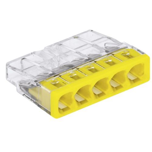 

Szybkozłączka Złączka Wago 5 x 0,5-2,5MM 10sztuk