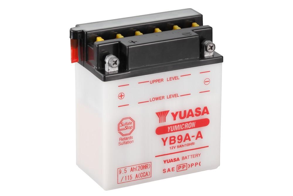 Akumulátor Yuasa YB9A-A 9,5Ah 115A