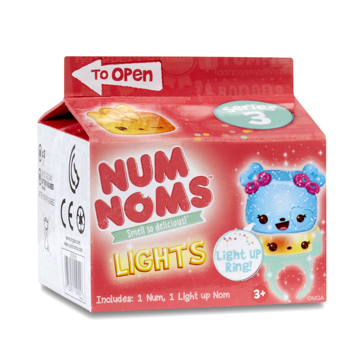 NUM NOMS LIGHTS ŚWIECĄCE PIERŚCIONKI SERIA 3 Bohater inny
