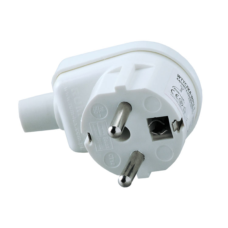 

Wtyczka kątowa z uziemieniem WPU-1 230V