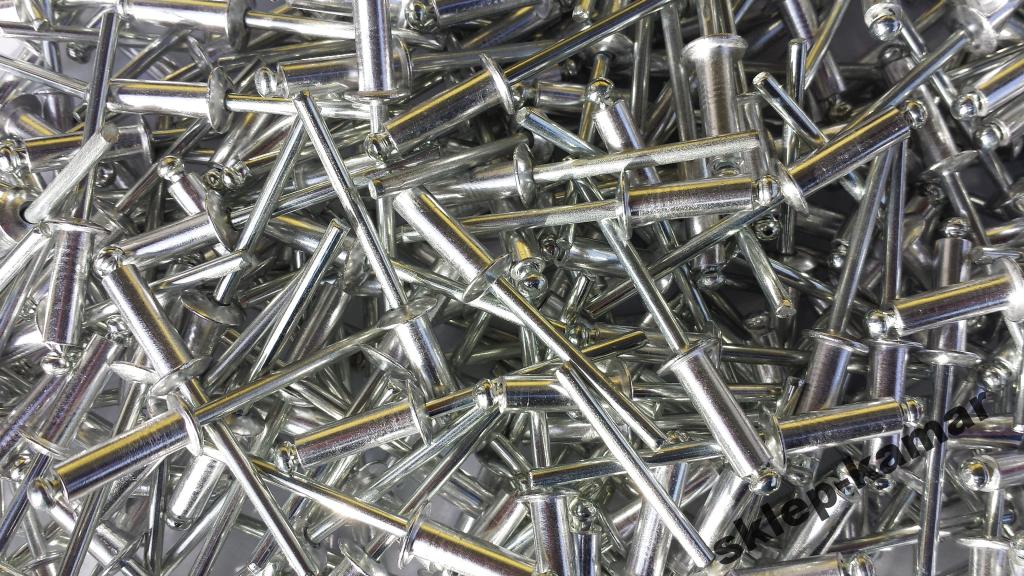

Nity Aluminiowe Zrywalne 5x8mm 0,25kg. 97szt.