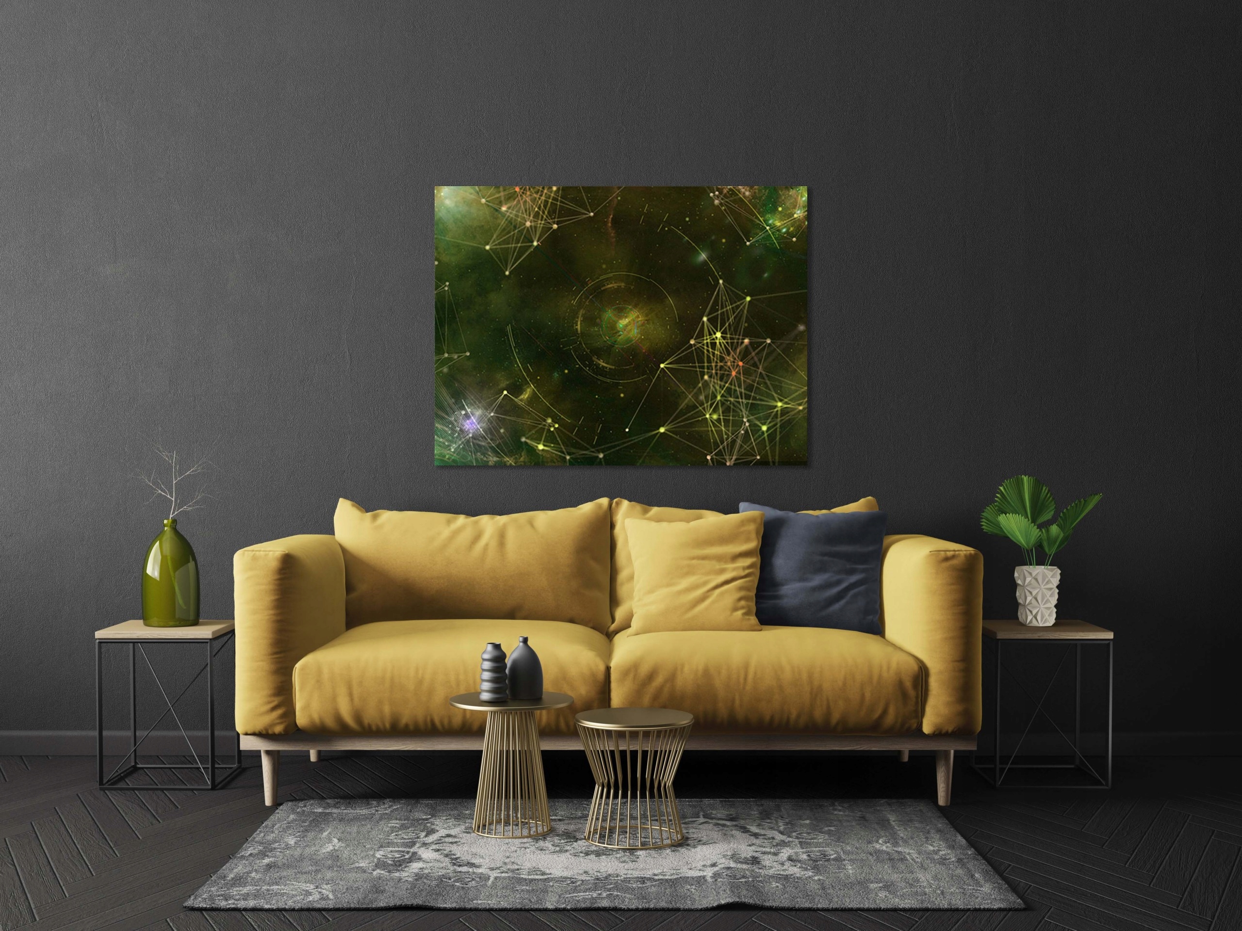 OBRAZ na płótnie ABSTRAKCJA 203934156 120x80 WZORY Marka inna