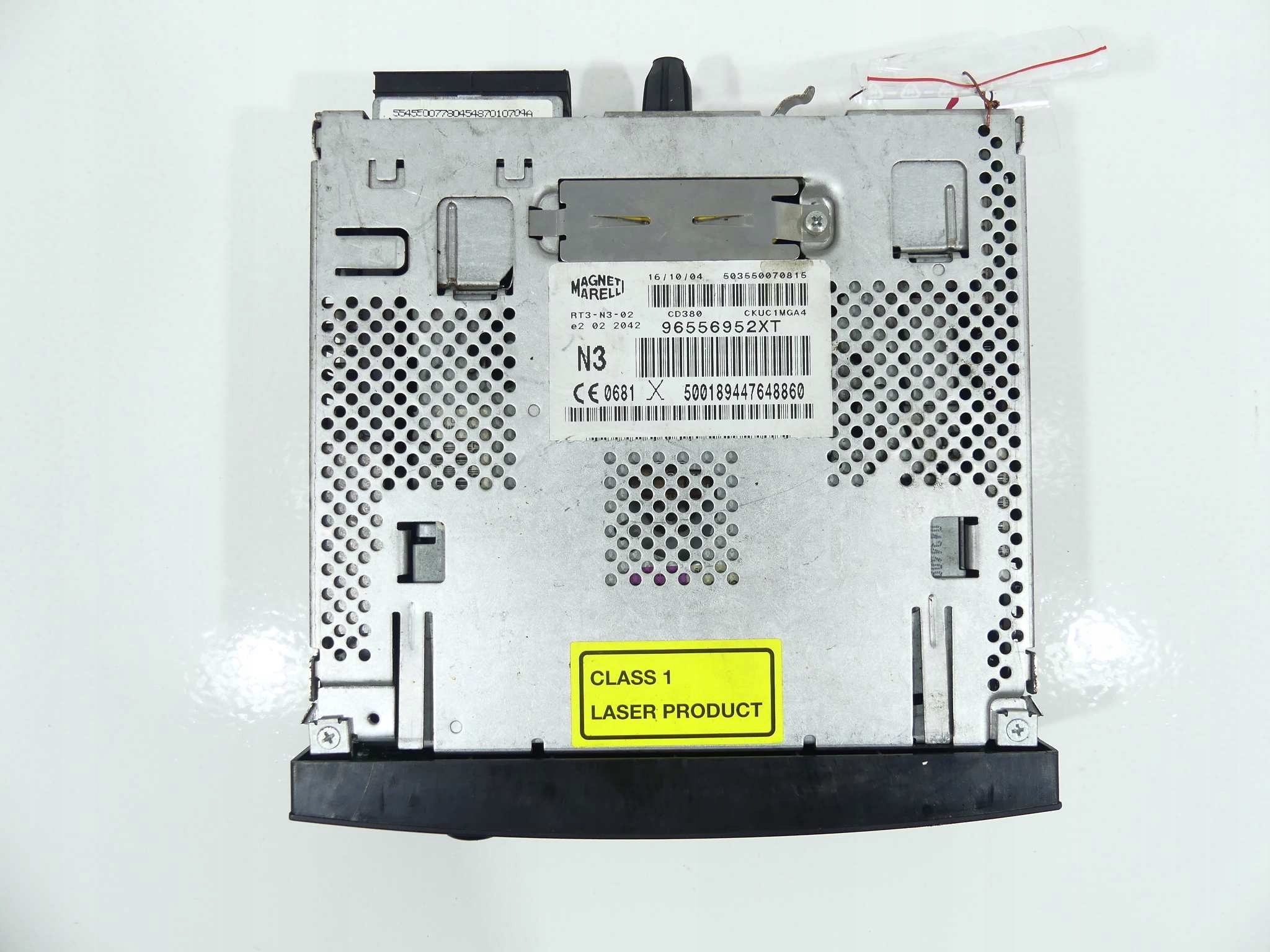 PEUGEOT 307 01-05 RADIO 96556952XT GSM NAVI Typ samochodu Samochody osobowe