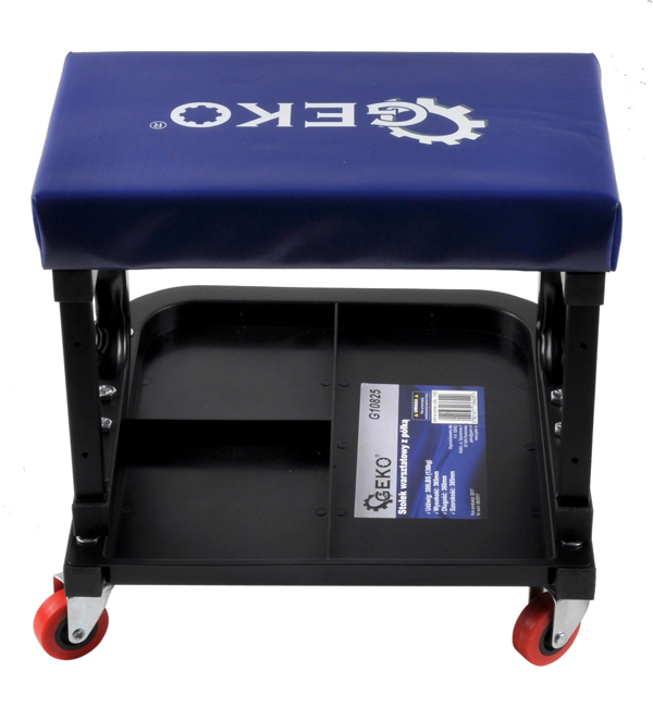 Taboret stolek warsztatowy siedzisko na kolkach Producent code G10825