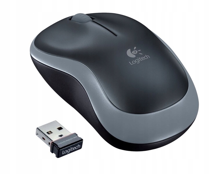 

Mysz Optyczna Logitech Wireless Mouse M185 nano