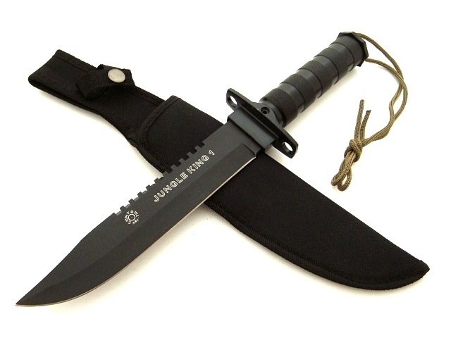 

Nóż Taktyczny Rambo Finka Wojskowy Survival N266C