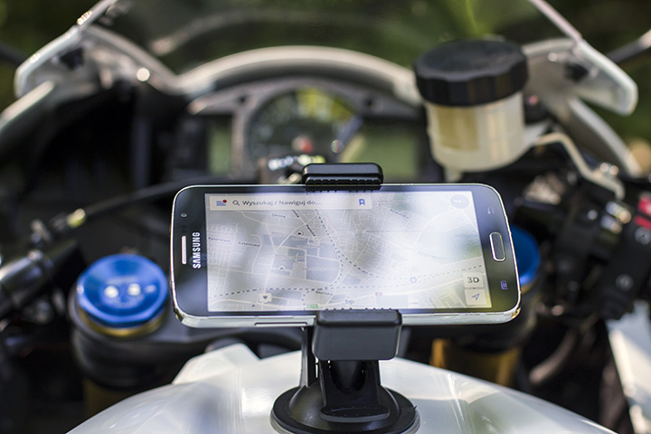 

Uchwyt motocyklowy na telefon Gps do Gopro Sjcam +