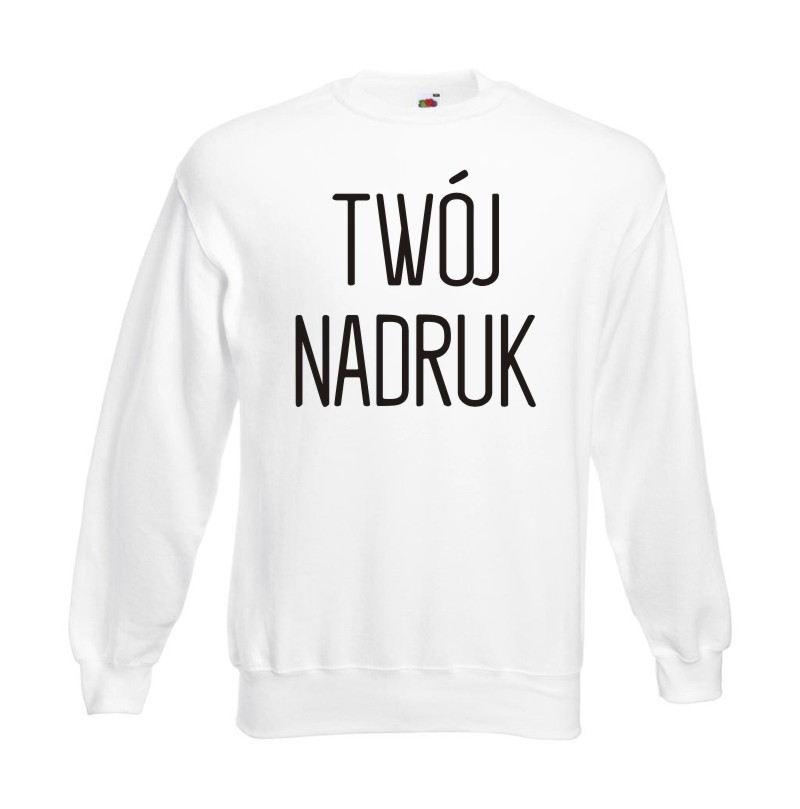 

Bluza Z Własnym Nadrukiem Napisem Logo 1000 wzorów
