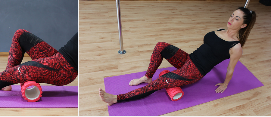 DUŻY ROLLER WAŁEK DO MASAŻU JOGI CROSSFIT EVA Waga 400 g