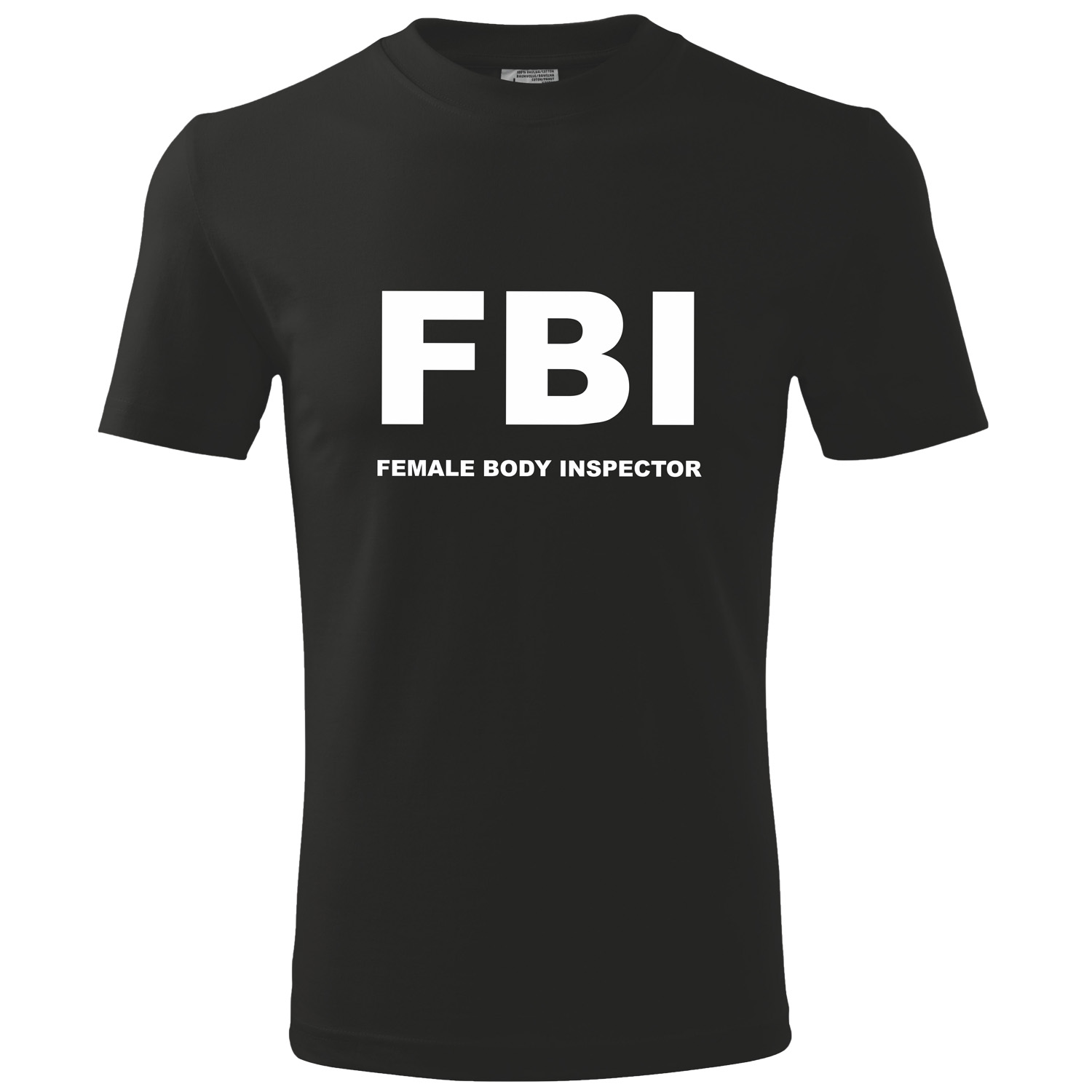 

T-shirt nadruk Fbi Female Body Inspector XL