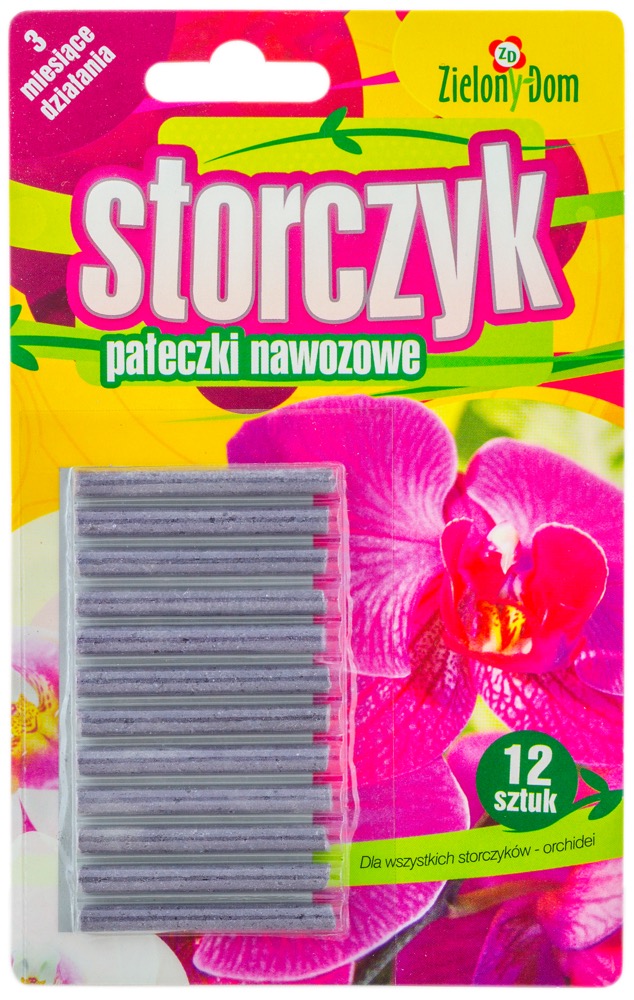 ZIELONY DOM NAWÓZ PAŁECZKI NAWOZOWE DO REGENERACJI STORCZYKÓW ORCHIDEI