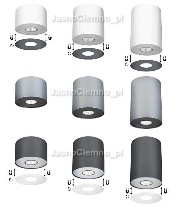 ŻYRANDOL LAMPA SUFITOWA POINT TUBA HALOGEN OCZKO PLAFON LAMPY ŻYRANDOLE LED Zasilanie sieciowe
