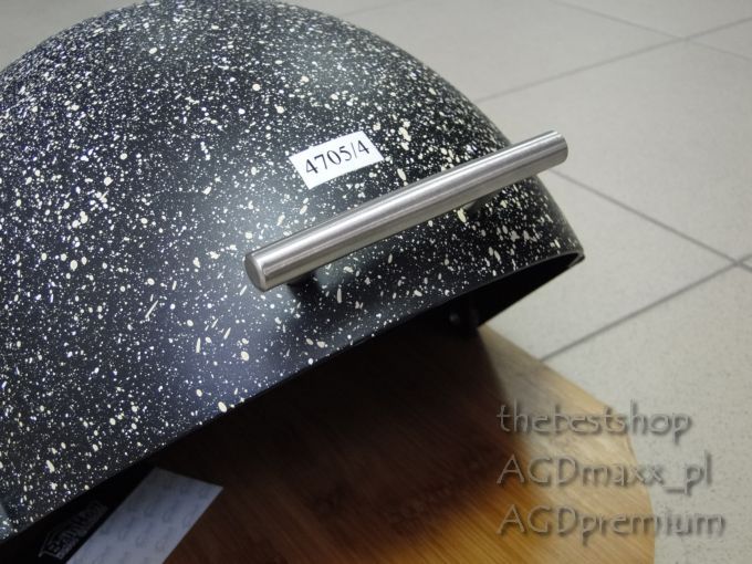 CHLEBAK AKRYL z podstawą BAMBUSOWĄ 2 KOLORY 4705 Rodzaj z deską