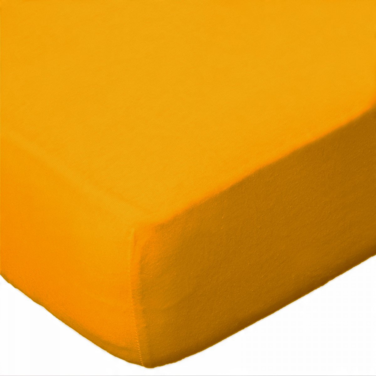 

Prześcieradło Jersey dżersej 160x200 wz. żółty