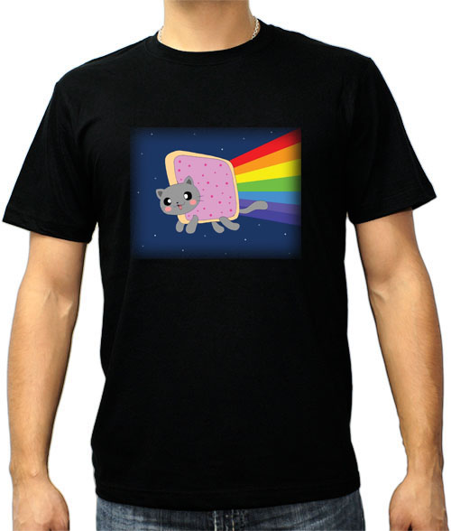 

Koszulka Ms. Nyan Cat Kot Tęcza Pop Tarts