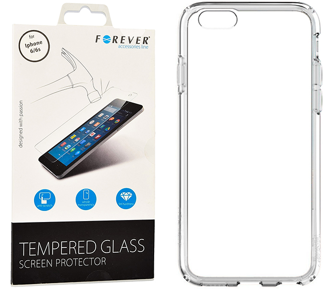 

Etui Spigen do iPhone 6 / 6s + szkło hartowane, Uh