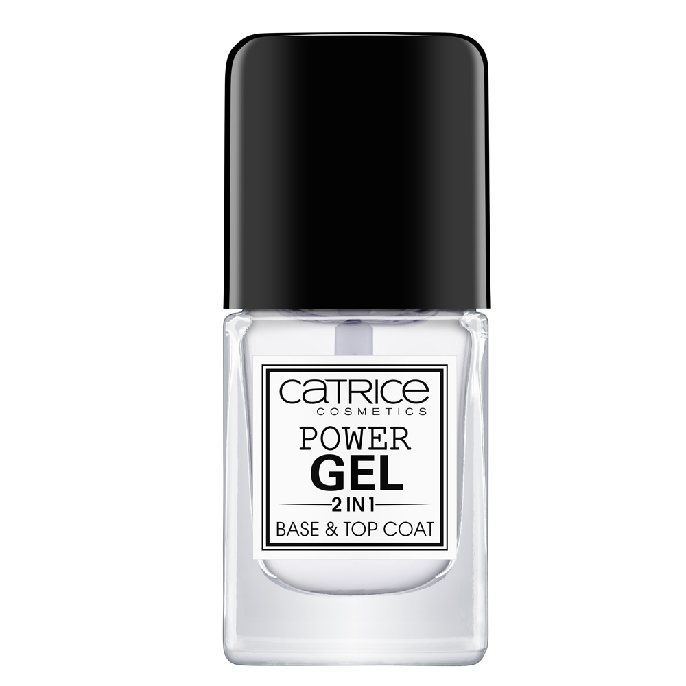 Catrice Power Gél 2in1 Base & Top Coat podkladový a krycí lak na nechty 10 m