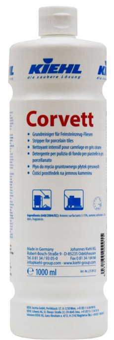 

Kiehl Corvett silny płyn do doczyszczania gresu