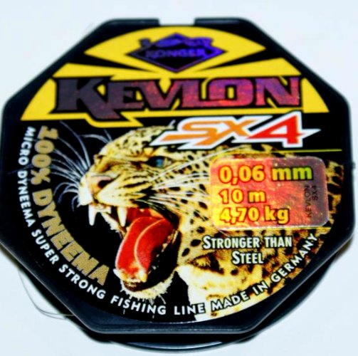 

Konger plecionka przyponowa 10m 0,06mm 4,7kg