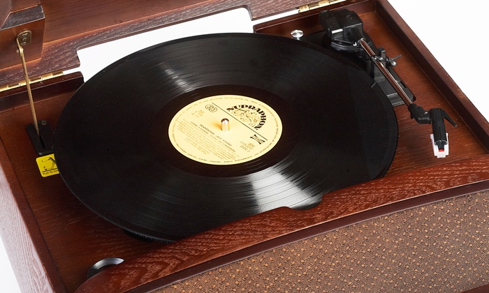 Gramofon RETRO CAMRY CR 1112 RADIO CD USB MP3 RIP Kolor brązowy