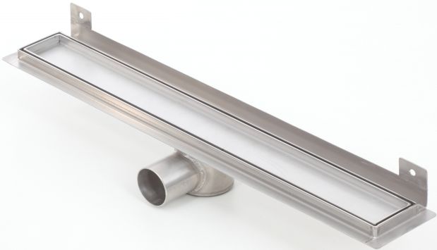 Kesmet Lineárny Odtok 70 cm Nástenný sifón Stal