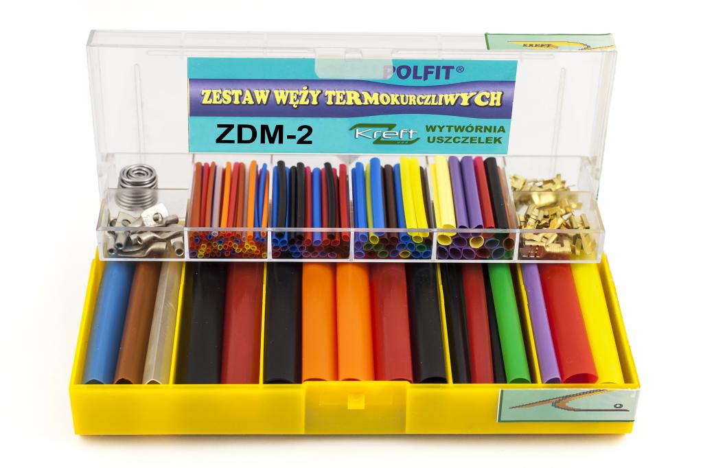 

Rurki koszulki termokurczliwe ZDM-2 Zestaw