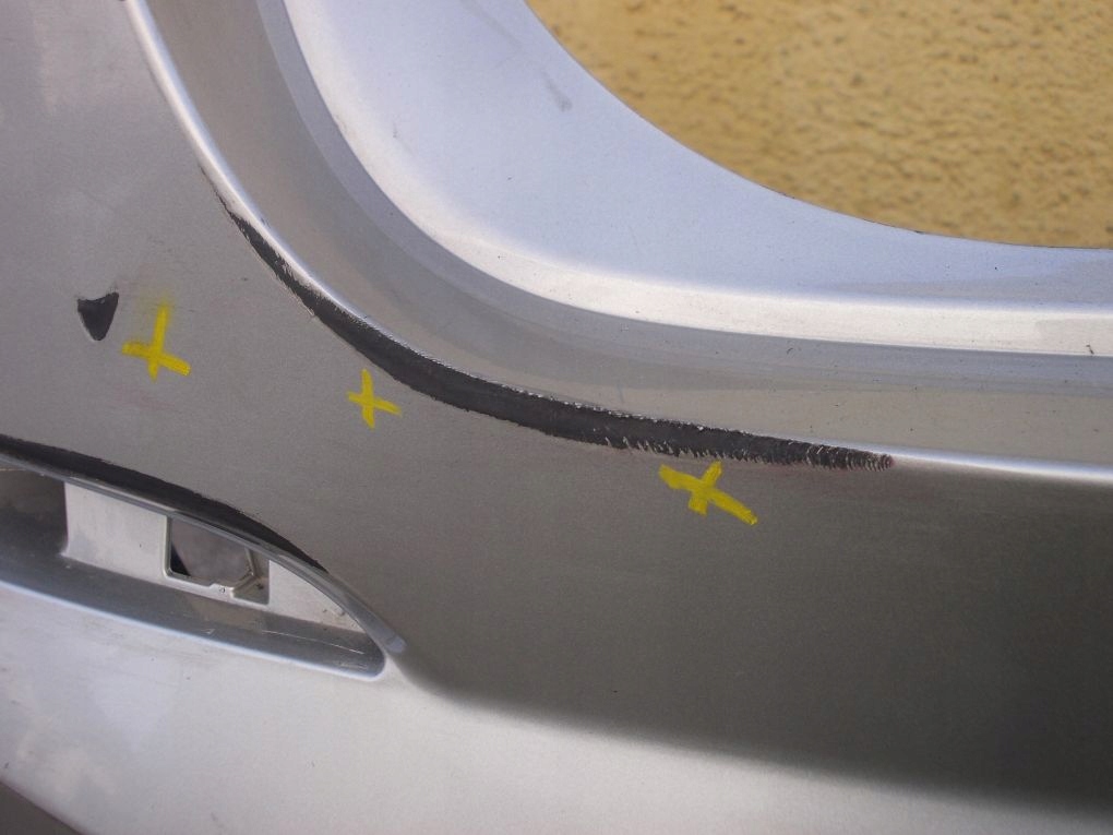 BMW X4 F26 bumper rear rear part