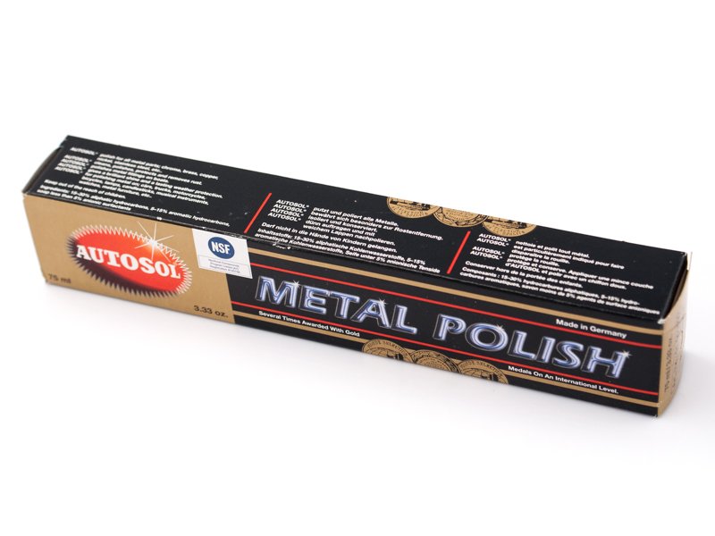 ORYGINALNA PASTA POLERSKA AUTOSOL METAL POLISH 75M Producent Inny