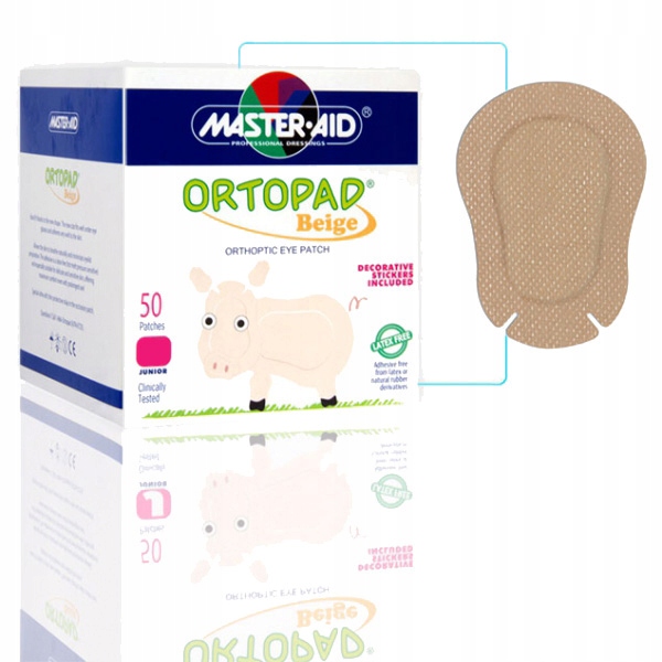 

Ortopad Cielisty Regular 10szt Plaster Na Oko