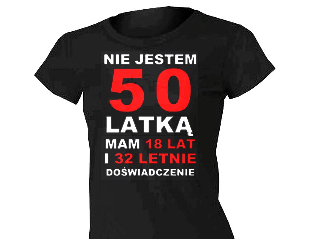 

Koszulka Urodzinowa Koszulki 18 20 30 40 50 60 Lat