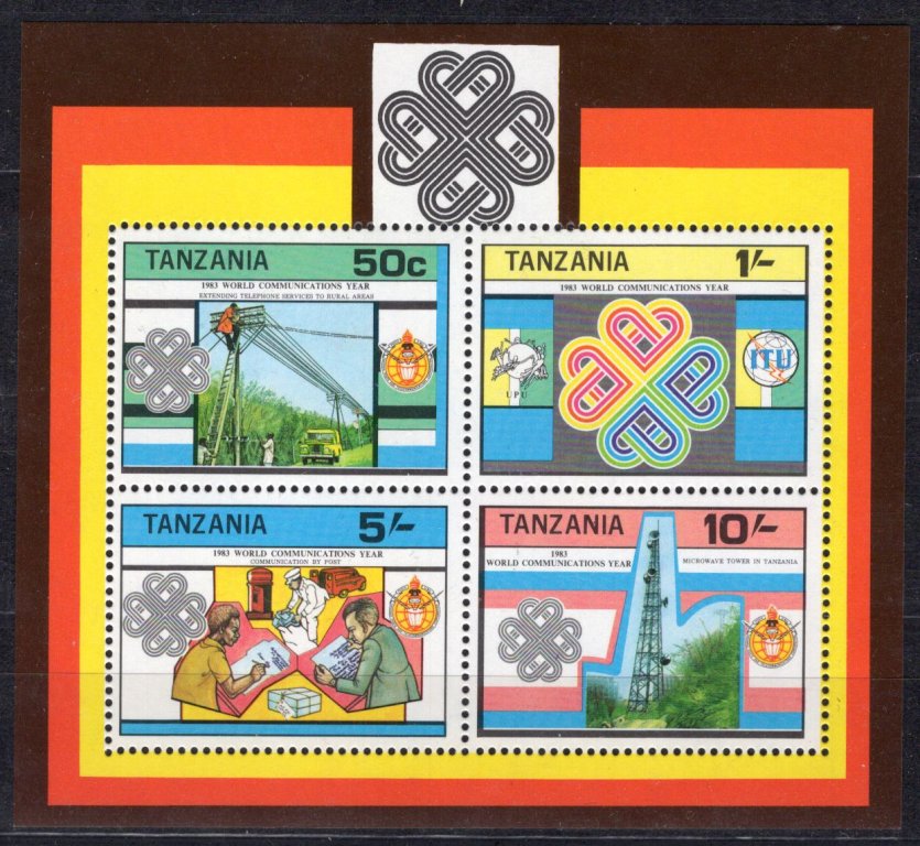 AT0968 Tanzania Mi blok 34 **