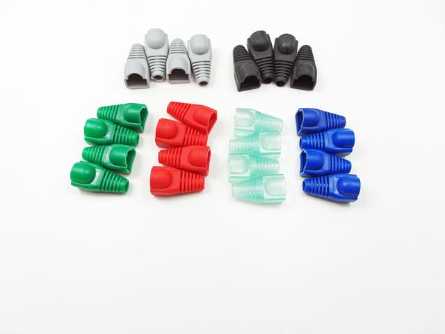

osłona osłonka na RJ45 8p8c szara 4sztuki