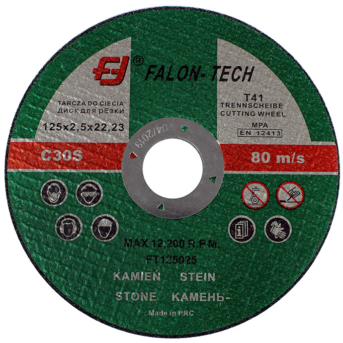 

Tarcza Do Cięcia Kamienia 125 x 2,5 Falon Tech