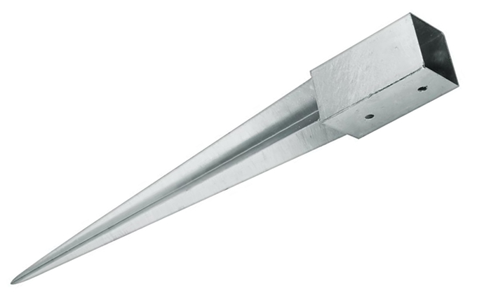 

Podstawa Słupa Wbijana Wspornik Kotwa 90x90x750mm
